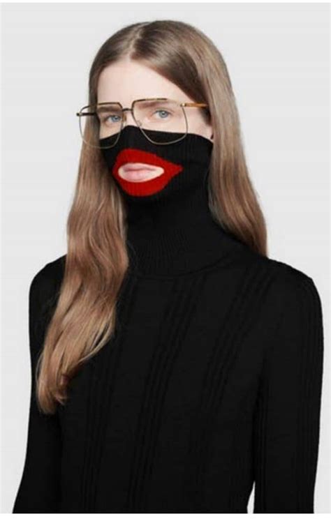 gucci black face sweater ebay